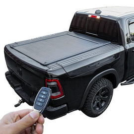 2009-2024 Dodge RAM 1500 RAMBOX E-Power Retractable Tonneau Cover (Side Storage Box Model only) Tonneau Covers Truck2go 2009-2024 RAMBOX 5'7" Bed (Classic-body style) No Add-on (+$0.00)