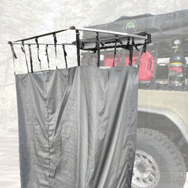 Portable Car side shower room camping portable shower room by Overland vehicle system