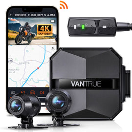 Vantrue Falcon (F1) Dual 4K + 1080p Motorcycle / UTV WiFi Dash Camera Vantrue 