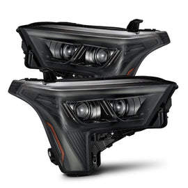 2022-2023 Toyota Tundra/Sequoia LUXX-Series LED Projector Headlights Alpha-Black Headlights Assembly AlphaRex 