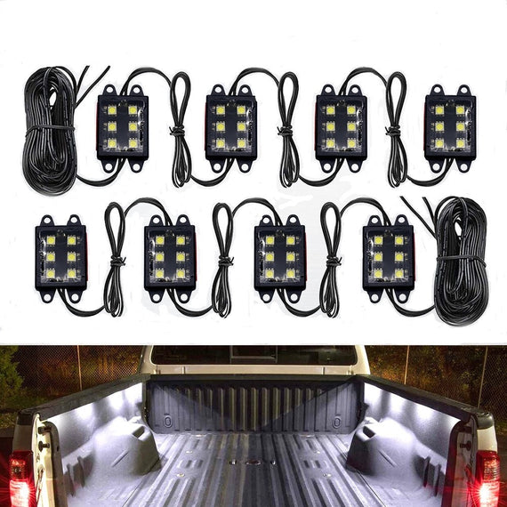 Truck Bed Work box Waterproof LED Lighting Kit (White led)