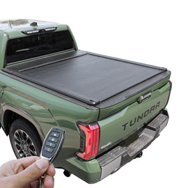 2007-2024 Toyota Tundra E-Power Electric Retractable Tonneau Cover Tonneau Covers Truck2go 2022-2024 5'5" Bed No Add-on (+$0.00)