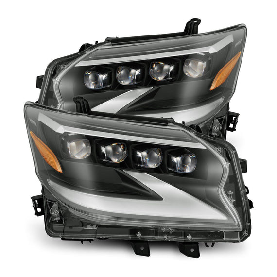 AlphaRex 2014-2019 Lexus GX 460 NOVA-Series LED Projector Headlight Black