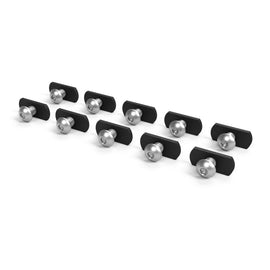 2024+ Cybertruck 1/4″-20 Slide in T-Nut Set (10PCS) Cybertruckco 