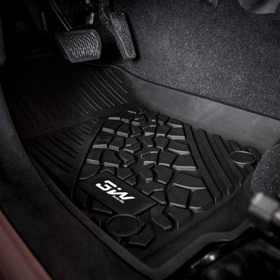 3WLiners 2018-2024 JEEP Wrangler JLU TPE Material & All-Weather Protection Custom Floor Mats