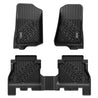 3WLiners 2018-2024 JEEP Wrangler JLU TPE Material & All-Weather Protection Custom Floor Mats