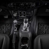 3WLiners 2018-2024 JEEP Wrangler JLU TPE Material & All-Weather Protection Custom Floor Mats with Front Carpet + Trunk Mat