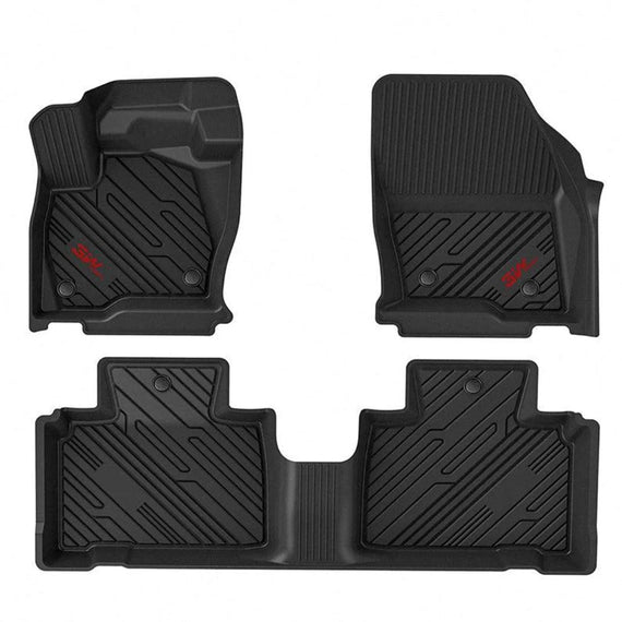 3WLiners 2020-2023 Ford Ranger Crew Cab TPE Material & All-Weather Protection Custom Floor Mats