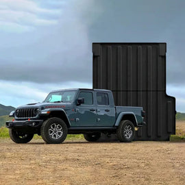 3WLiners 2020-2025 JEEP Gladiator JT TPE Material & All-Weather Protection Custom Truck Bed Mat 3WLiners 