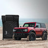 3WLiners 2021-2024 Ford Bronco 2-Door TPE Material & All-Weather Protection Custom Floor Mats