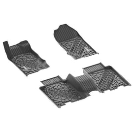 3WLiners 2021-2024 Ford Bronco 4-Door TPE Material & All-Weather Protection Custom Floor Mats Floor Mats 3WLiners 