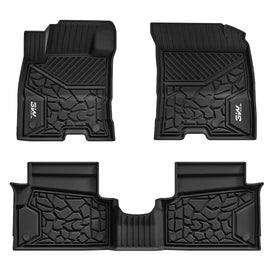 3WLiners 2022-2024 Ford Maverick Hybrid Crew Cab TPE Material & All-Weather Protection Custom Floor Mats 3WLiners 