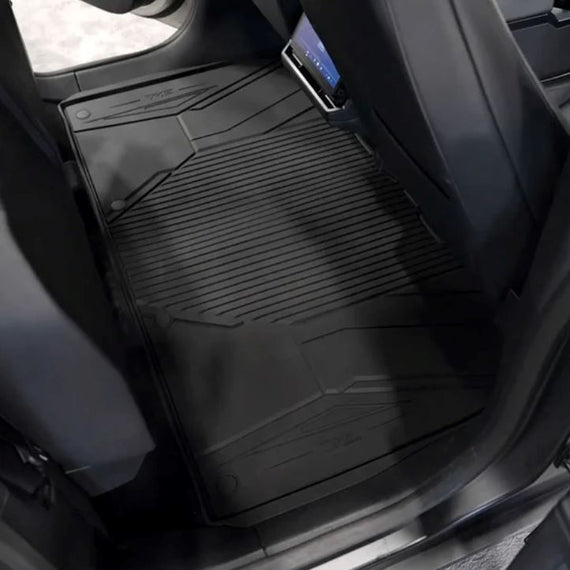 3WLiners 2024 Tesla CyberTruck TPE Material & All-Weather Protection Custom Floor Mat +Frunk Mat + Under Bed Storage Mat