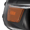 AlphaRex 2010-2013 Toyota 4Runner LUXX-Series Projector Headlights Alpha-Black