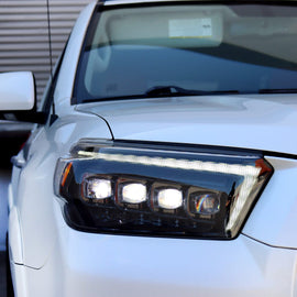AlphaRex 2010-2013 Toyota 4Runner NOVA-Series LED Projector Headlights Alpha-Black AlphaRex 