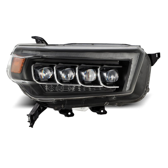 AlphaRex 2010-2013 Toyota 4Runner NOVA-Series LED Projector Headlights Black