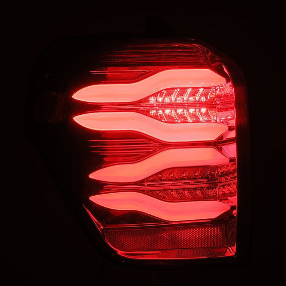 AlphaRex 2010-2023 Toyota 4Runner PRO-Series LED Tail Lights Red Smoke