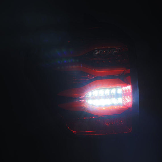 AlphaRex 2010-2023 Toyota 4Runner PRO-Series LED Tail Lights Red Smoke