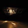 AlphaRex 2014-2020 Toyota 4Runner MK II PRO-Series Halogen Projector Headlights Chrome