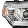 AlphaRex 2014-2020 Toyota 4Runner PRO-Series Halogen Projector Headlights Chrome