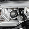 AlphaRex 2014-2020 Toyota 4Runner PRO-Series Halogen Projector Headlights Chrome