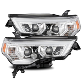 AlphaRex 2014-2020 Toyota 4Runner PRO-Series Halogen Projector Headlights Chrome AlphaRex 