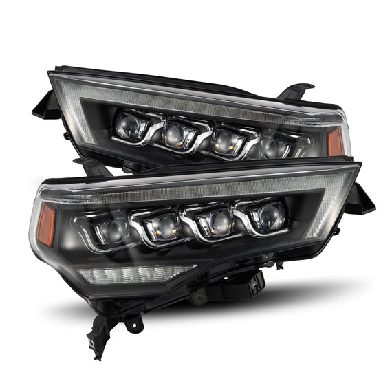 AlphaRex 2014-2023 Toyota 4Runner MK II NOVA-Series LED Projector Headlights Black