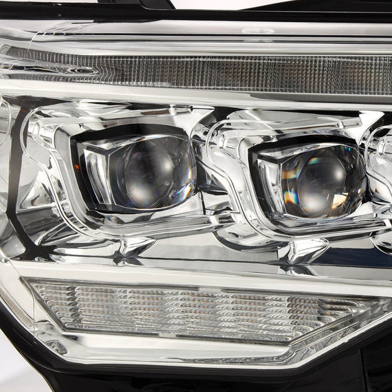 AlphaRex 2014-2023 Toyota 4Runner MK II NOVA-Series LED Projector Headlights Chrome