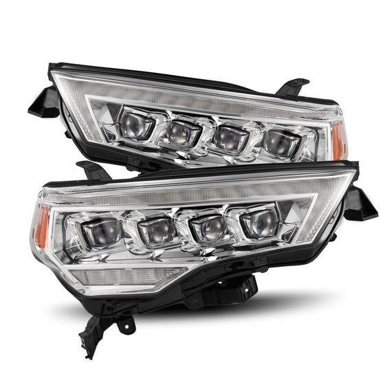 AlphaRex 2014-2023 Toyota 4Runner MK II NOVA-Series LED Projector Headlights Chrome