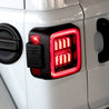 AlphaRex 2018-2024 JEEP Wrangler JL NOVA-Series Prismatic LED Tail lights Clear