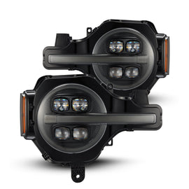 AlphaRex 2021-2023 Ford Bronco NOVA-Series LED Projector Headlights Alpha-Black AlphaRex 