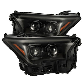 AlphaRex 2024-2025 Toyota Tacoma LUXX-Series LED Projector Headlights Black (PRE-ORDER ETA Late Apr) AlphaRex 