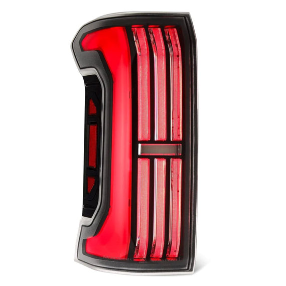 AlphaRex 2024+ Toyota Tacoma NOVA-Series Prismatic LED Tail Lights Black-Red