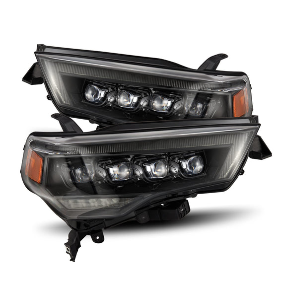 AlphRex 2014-2023 Toyota 4Runner MK II NOVA-Series LED Projector Headlights Alpha-Black