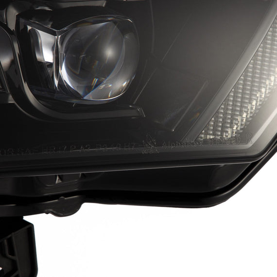 AlphRex 2014-2023 Toyota 4Runner MK II NOVA-Series LED Projector Headlights Alpha-Black