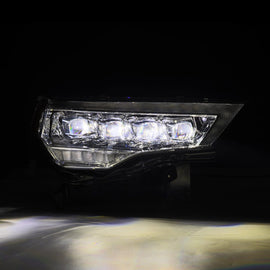 AlphRex 2014-2023 Toyota 4Runner MK II NOVA-Series LED Projector Headlights Chrome AlphaRex 