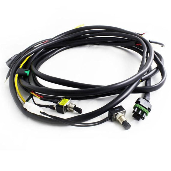 Baja Designs OnX6/XL Hi-Power w/Mode Switch 2-Light Max (355 Watts) Wiring Harness - Universal