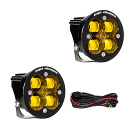 Baja Designs Squadron-R SAE LED Auxiliary LED Fog Light Pod Pair - Universal Baja Designs 