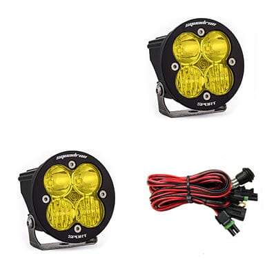 Baja Designs Squadron-R Sport Black LED Auxiliary LED Light Pod Pair - Universal