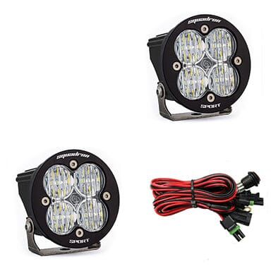 Baja Designs Squadron-R Sport Black LED Auxiliary LED Light Pod Pair - Universal