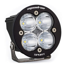 Baja Designs Squadron-R Sport Black LED Auxiliary LED Light Pod Single - Universal Baja Designs Work/Scene Clear 