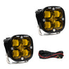 Baja Designs Squadron SAE LED Auxiliary LED Fog Light Pod Pair - Universal