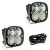 Baja Designs Squadron Sport Black LED Auxiliary LED Light Pod Pair - Universal