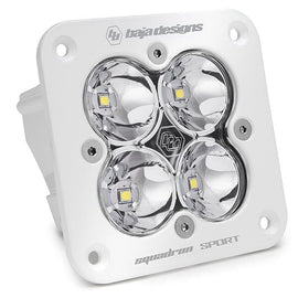 Baja Designs Squadron Sport White Flush Miount LED Auxiliary LED Light Pod Single - Universal Baja Designs Spot Clear 