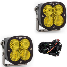 Baja Designs XL PRO LED Auxiliary LED Light Pod Pair - Universal Baja Designs Driving/Combo Baja Amber 