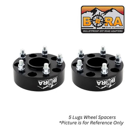 BORA 1983-2012 Ford Ranger Aluminum 1.25" Wheel Spacers (Bolt Pattern 5x114.3 / Hub Bore 70.5) (Sold by Pair) Bora 