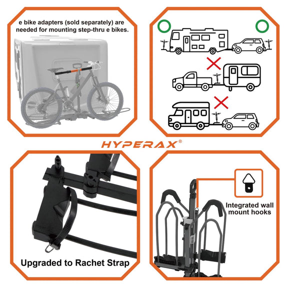 Hyperax 2023 VOLT RV Hitch Rack