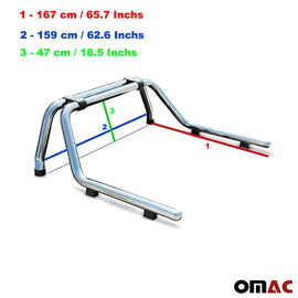 OMAC 2009-2014 Ford F-150 Off-Road Sports Bar Chase Rack (Mirror Polished Chrome) OMAC 