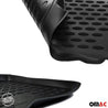 OMAC 2009-2019 Dodge RAM Trucks Crew Cab All Weather Molded 3D Classic Floor Mats Liner