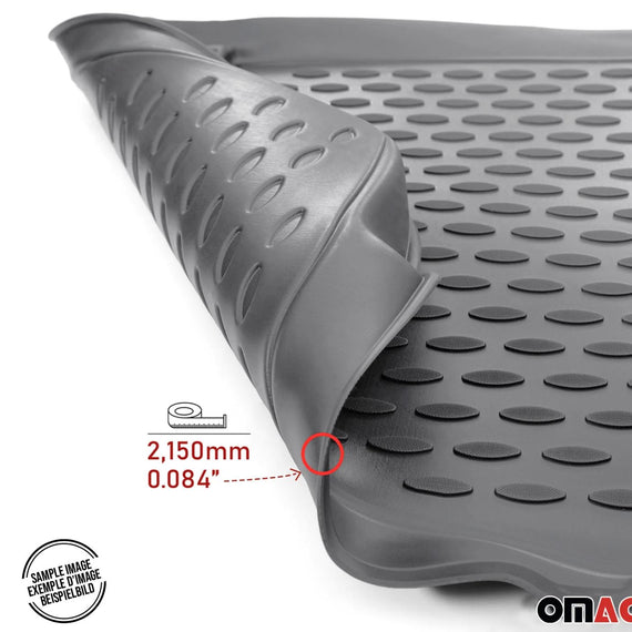 OMAC 2010-2018 Dodge RAM Trucks Crew Cab All Weather Molded 3D Classic Floor Mats Liner